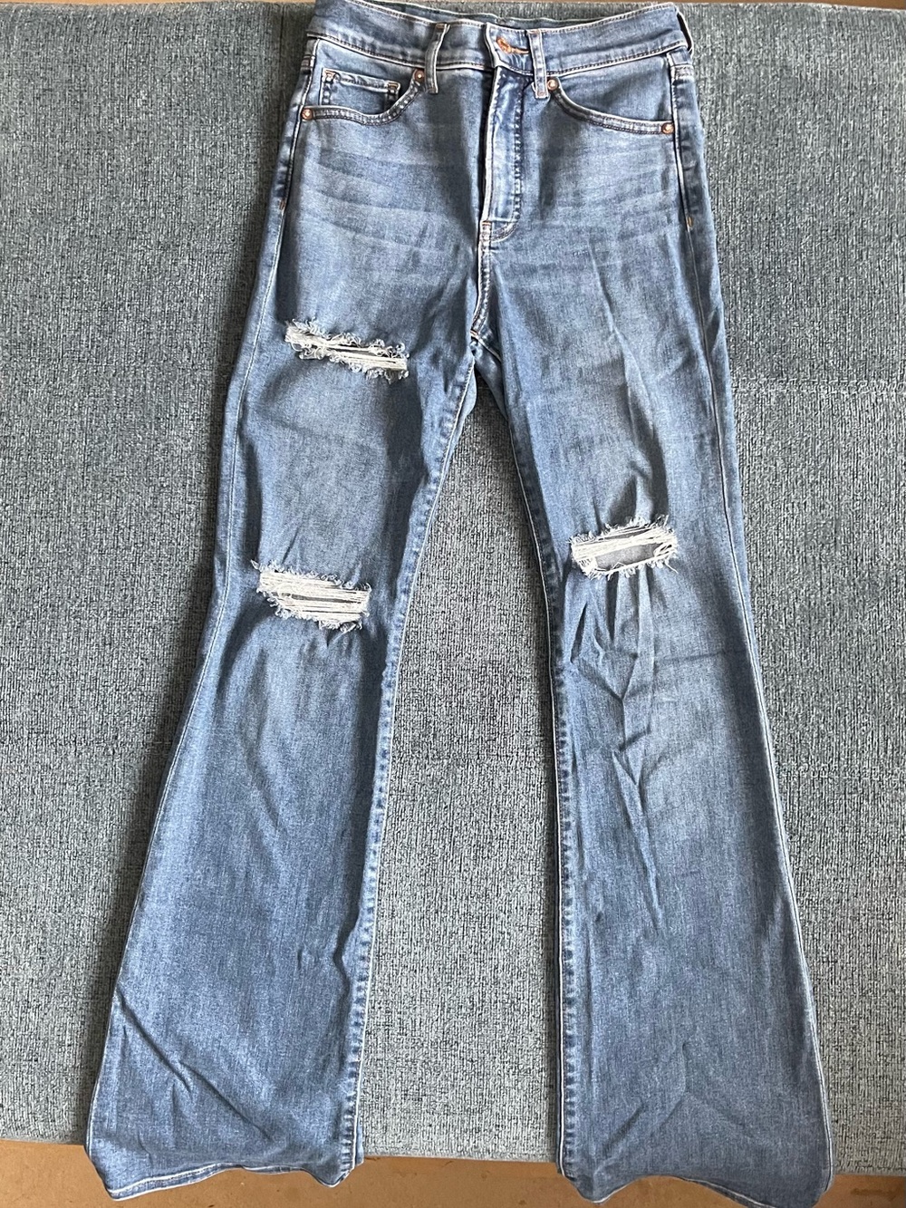Express High-Rise Flare Jeans